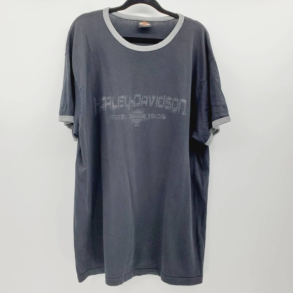 Harley Davidson Short Sleeve Black Hacienda T-shirt Men's XXL Scottsdale AZ - Picture 2 of 5